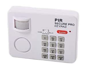 Drake Wireless PIR Motion Sensor Alarm Password Keypad Anti Burglar ...