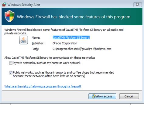 Image result for Oracle Java Always Allow In