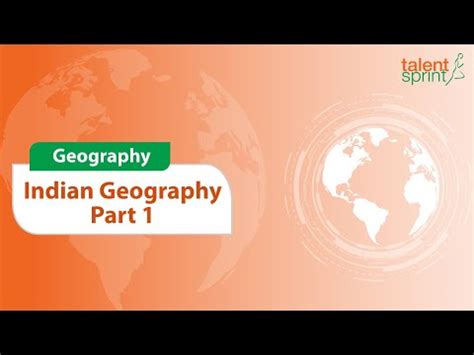 Indian Geography - Part 1 Video Lecture - Crash Course for RRB NTPC/ASM ...