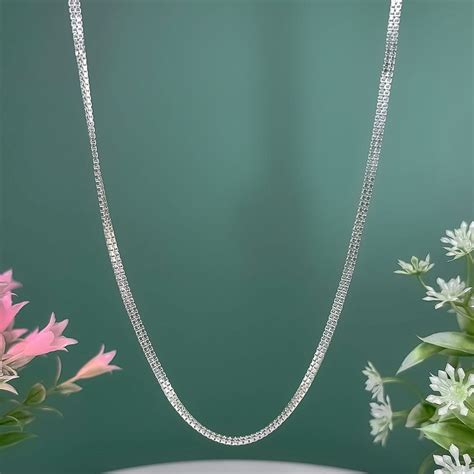 Silver Bold Statement Chain – Unniyarcha