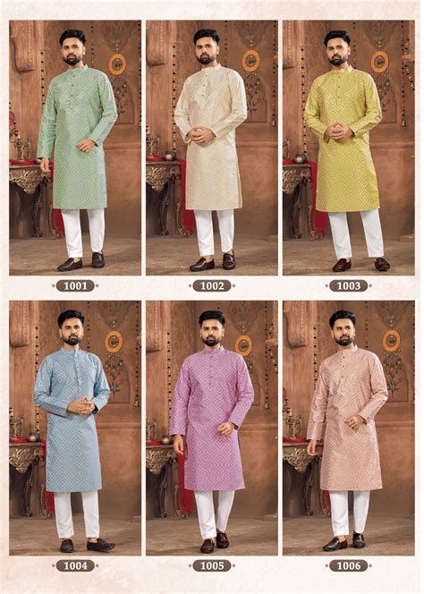 Men Traditional Silk Kurta Pajama Set – mahezon
