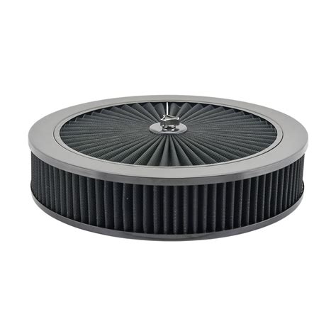 4391BK – Air Cleaner Kit, 14″ x 3″ with High Flow Top / Black Washable ...