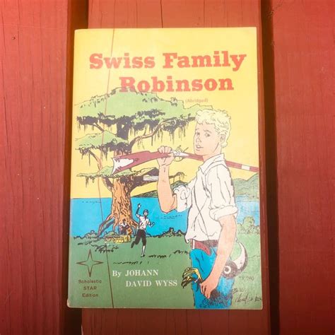 Vintage Book Swiss Family Robinson by Johann David Wyss - Etsy