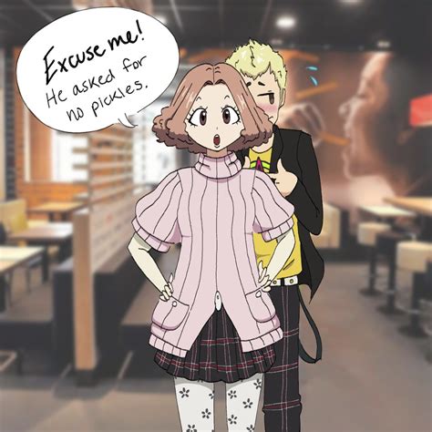 Haru and Ryuji | Excuse Me, He Asked for No Pickles | Know Your Meme