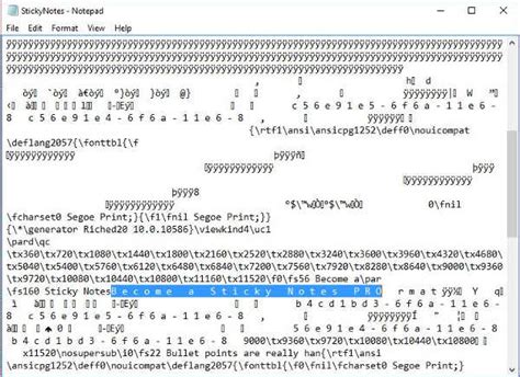 Image result for Retrieve Sticky Notes Windows 1.0