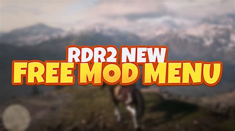 Image result for RDR2 Mod Menu Cheat