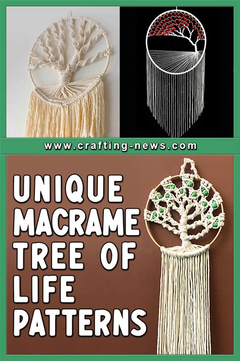 Image result for Free Pattern for Macrame Tree of Life