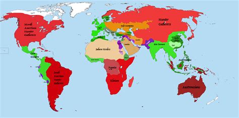 "Map of the world in 2000 BC" by whatifalthist from Patreon | Kemono