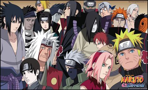 Naruto Shippuden All Characters Wallpapers - Wallpaper Cave