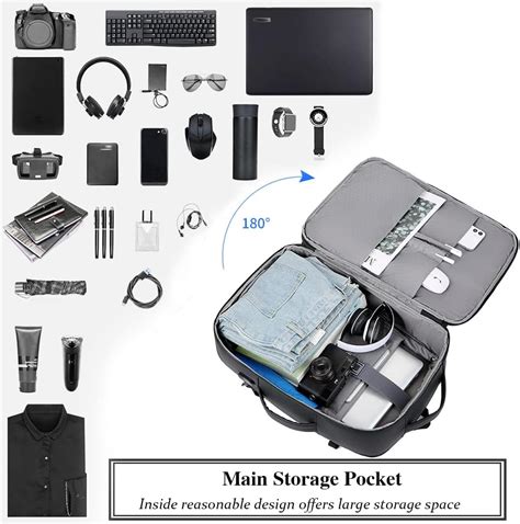 Buy BAGZY Cabin Bag 45x36x20 New Easyjet Backpack Compatible Maximum ...