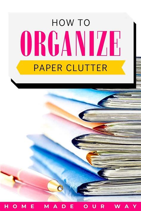 Image result for Declutter Paperwork