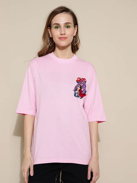 Niko Pink Oversized Unisex T-shirt – gavin paris