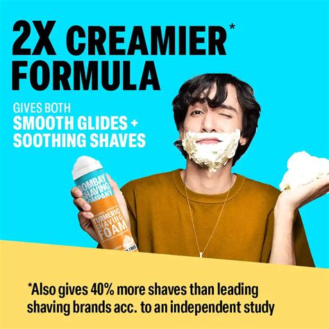 Buy Turmeric Shaving Foam for a Smooth Shave I Bombay Shaving Company