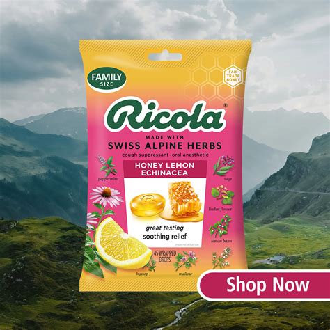 Ricola | Cough Drops and Candy made from Swiss Herbs | Ricola