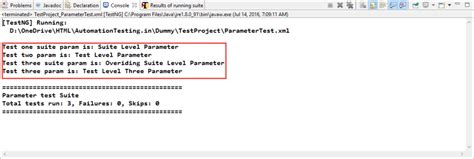 Parameterization using testng.xml file-Selenium Webdriver Appium ...