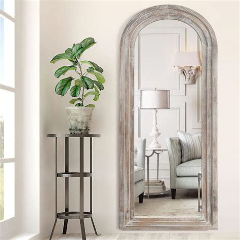 Tall Floor Mirror Arched at Eleanor Noel blog