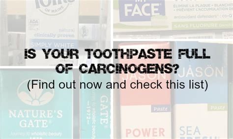 Image result for Cancer-Causing Toothpaste