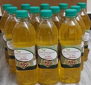 AAA Enterprises Cold Pressed Groundnut Oil : Amazon.in: Grocery ...