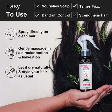 Buy Best Rosemary Water Hair Spray with Mint for Healthy Hair ...