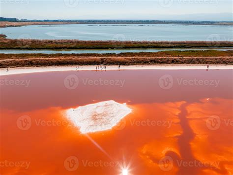 Pink salt ponds at Alviso Marina County Park 38917136 Stock Photo at ...