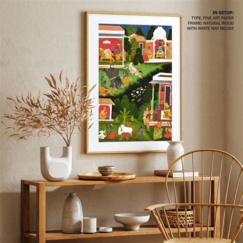 Krishna as the Destroyer of Demons page from Sursagar: Buy Classical ...