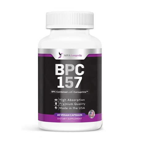 Buy Pentadecapeptide BPC-157 Capsules With Curcuprime
