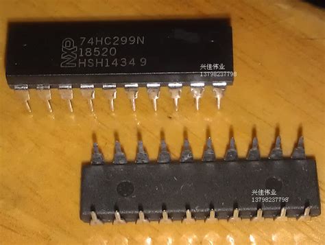 74HC299N DIP20 package and parallel I 8-bit bidirectional universal sh ...