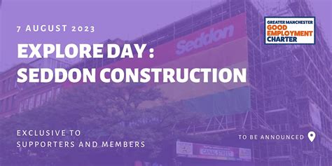 Explore Day - Seddon Construction, 7 August 2023 | AllEvents.in