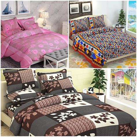 Mittal Furnishings India Cotton Blend 3D Printed 180 TC Premium ...