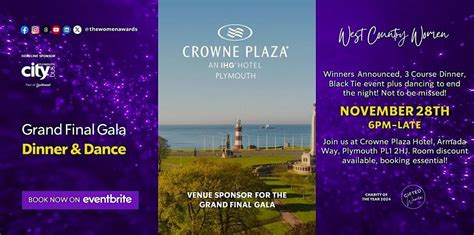 West Country Women Awards Grand Final Gala, Dinner and Dance, Crowne ...