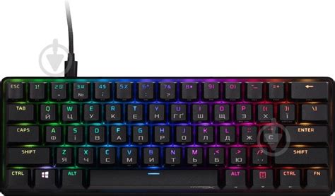 ᐉ Клавиатура HyperX Alloy Origins 60 HX Red USB (4P5N4AA) black ...
