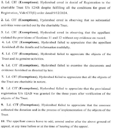 Non-Commencement of Activities Not a Valid Ground to Deny 12AB Registration