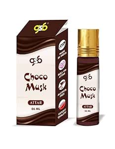 GSB Choco Musk Pure Natural Attar/Itra/Perfume Roll On | Alcohol Free ...
