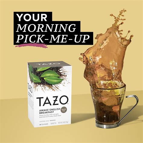 Tazo Awake English Breakfast – Bolsas de té para un té tradicional ...