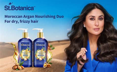 Buy St.Botanica Nourishing Moroccan Argan Shampoo + Conditioner for ...