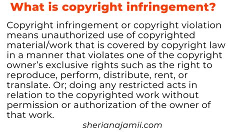 What Is Copyright Infringement? (guide + Examples) | Sheria Na Jamii