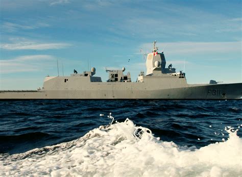 Download wallpaper frigate, Roald Amundsen, Norwegian Navy, section ...