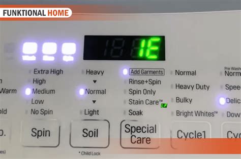Image result for LG Front Load Washer Le Error Code Fix