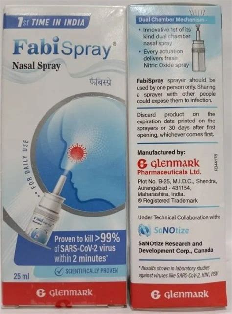 Fabispray Nasal Spray 25 ml Price, Uses, Side Effects, Composition ...