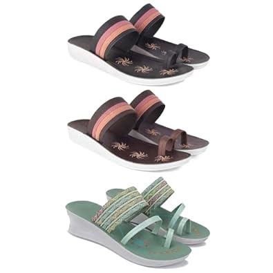 Buy DRACKFOOT Women's Sandals | Lightweight Wear| Stylish & Easy to ...