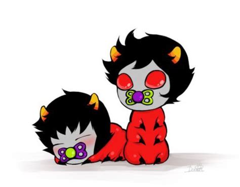 baby karkat and kankri | Homestuck karkat, Homestuck, Homestuck trolls