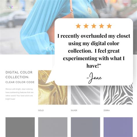 Clear Color Code - Digital Color Swatches for Dressing