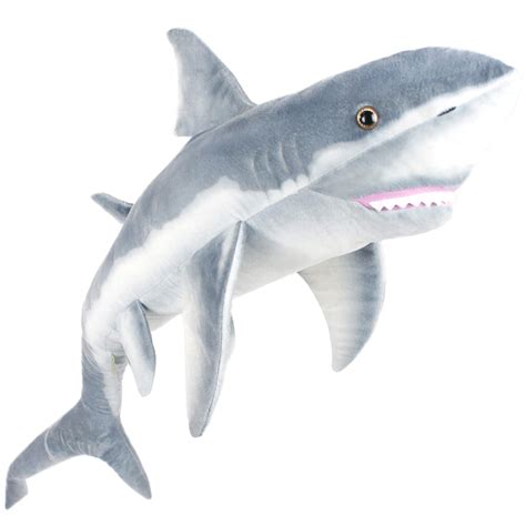 Buy VIAHART Kiki The Great White Shark | 52 Inch Stuffed Animal Plush ...