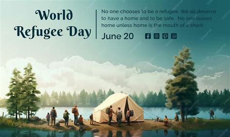 Refugee Day concept group of people carrying their backpacks and ...