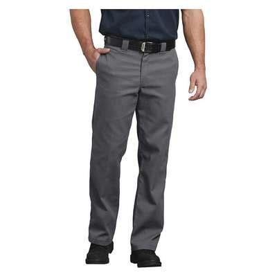 945855-2 Dickies Work Pants: Men's, Work Pants, ( 38 in x 30 in ), Gray ...