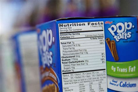 Pop Tarts Nutrition Facts Strawberry Unfrosted | Besto Blog