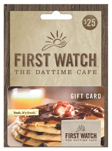 First Watch $25 Gift Card - Walmart.com