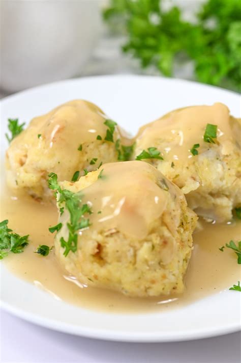 Turkey Stuffing Balls | Slow Cooker Living