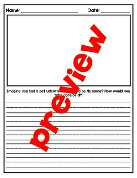 Guided Drawing & Writing Activities by Miss Collins Curriculum Corner