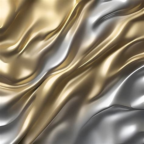 Gold and silver color gradient background | Premium AI-generated PSD